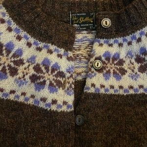 Fair Isle cardigan